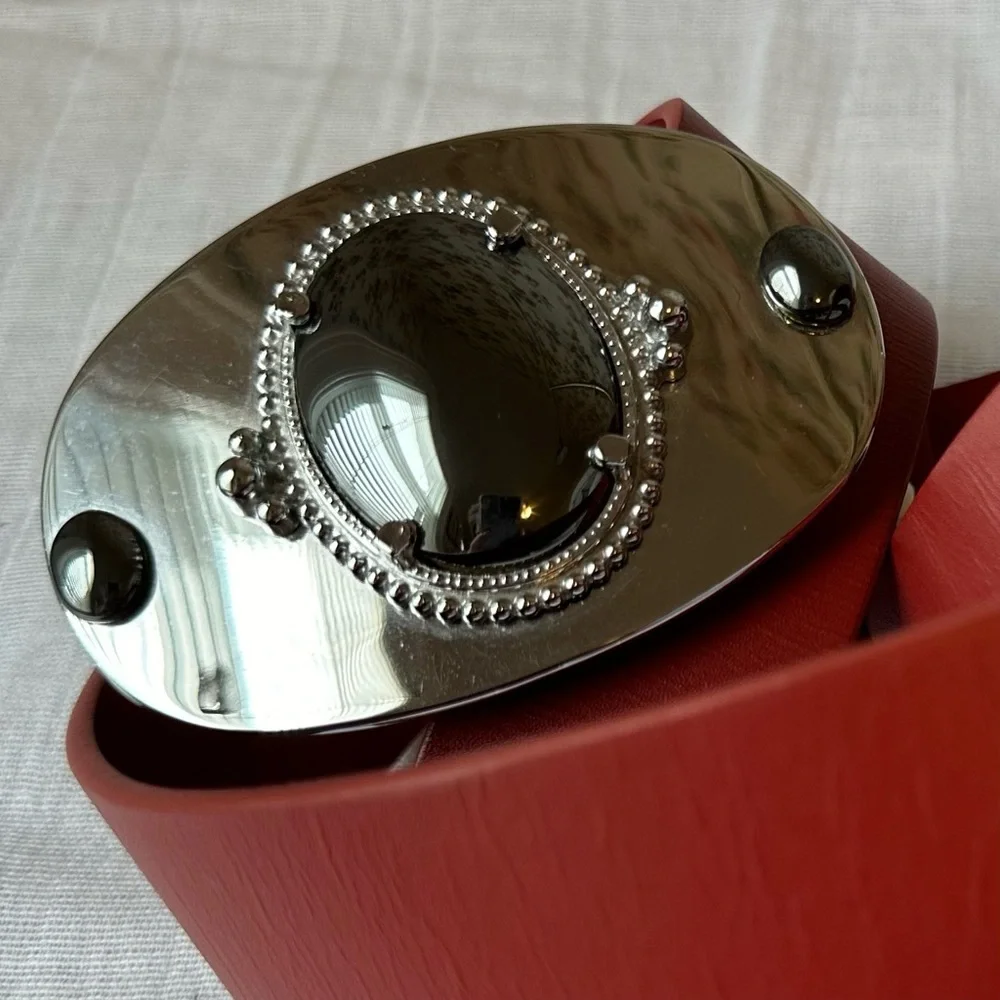Leather Belt & Buckle M